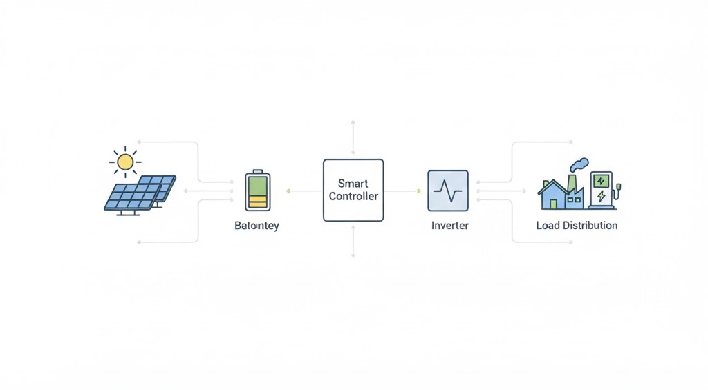Microgrid solar system